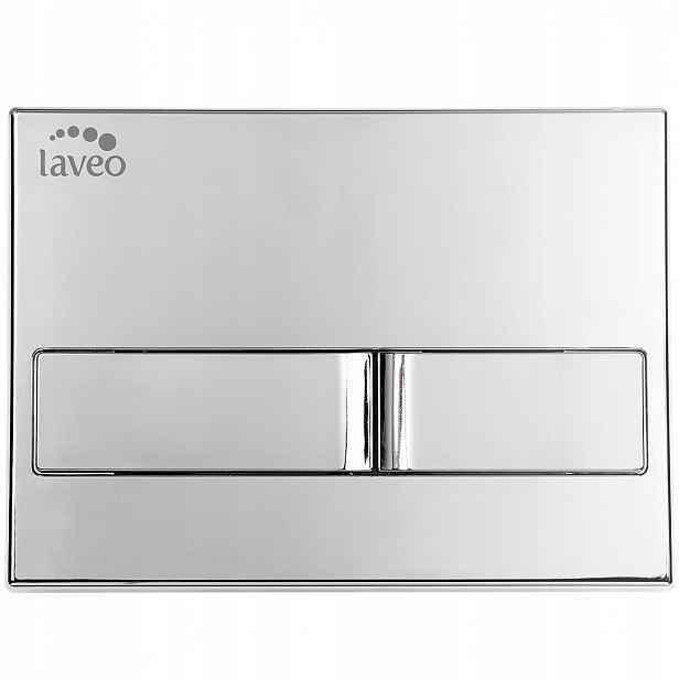 Dvojité splachovací tlačítko Beni Chrom 22,6 x 16,5 cm pro stojany Akan