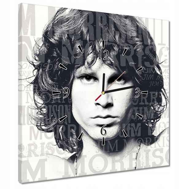 Hodiny 40x40 Jim Morrison
