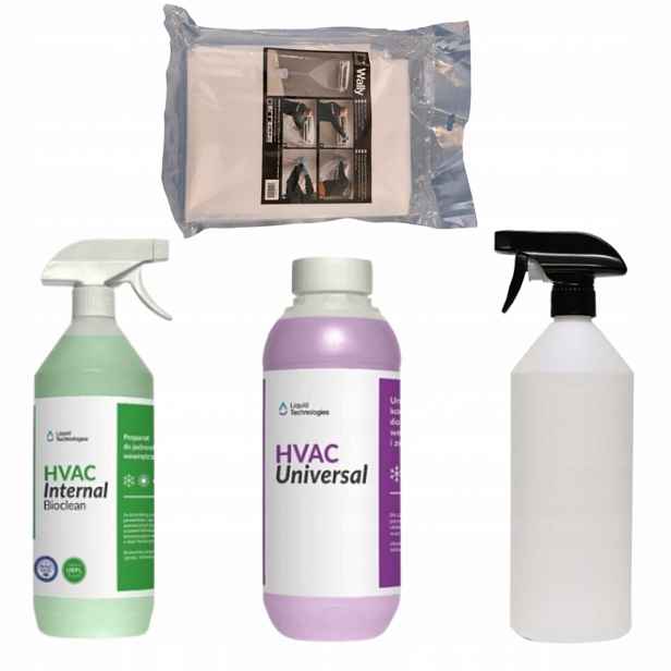 Sada Na Mytí Klimatizace 1 L S Krytem Bioclean Vnitřní Prach Vnější Univerzální