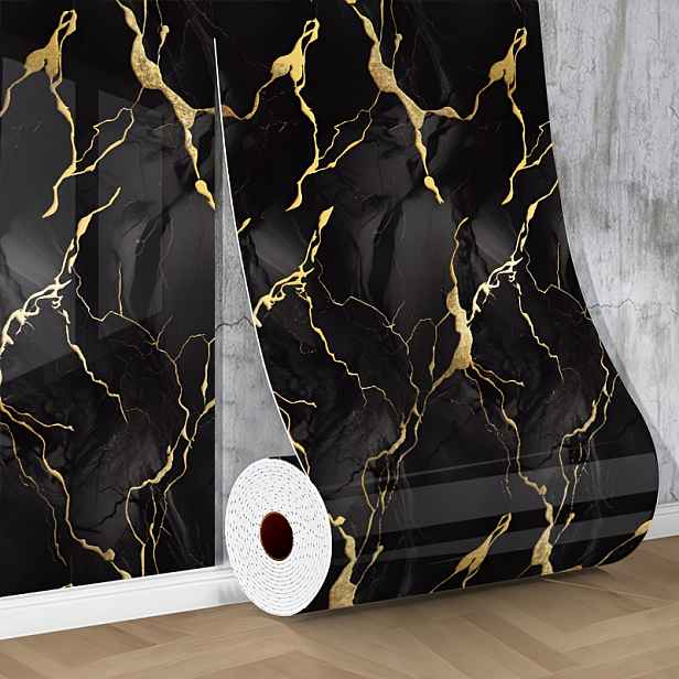 TEMU 3D tapety s mramorovým efektem, samolepicí pěnové obklady, zesílený design, samolepky na zeď pro domácí dekoraci, odlep a nalep, snadno se čistí