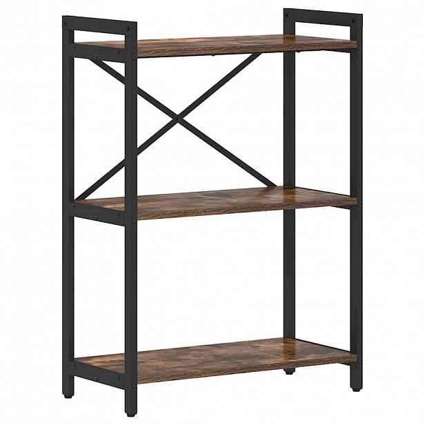 vidaXL Knihovna 60 x 30 x 85 cm Kompozitní dřevo Kouřový dub