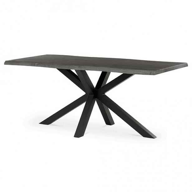 Jídelní stůl Autronic 180x90 cm šedá MDF HT-F4618 GREY
