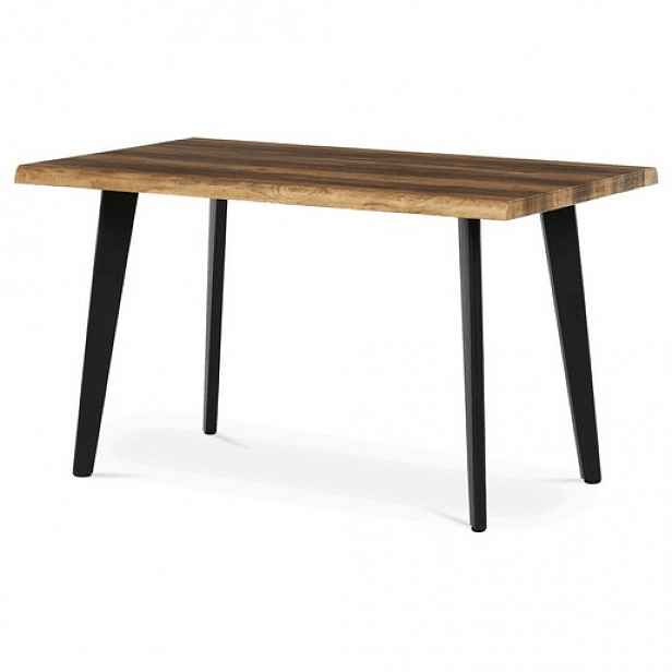 Jídelní stůl Autronic 130x80 cm hnědá MDF HT-F4413 OLW