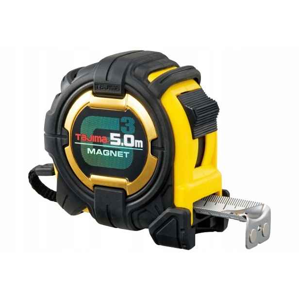 Tajima Svinovací metr ocel, blokovací magnet G3-LOCK