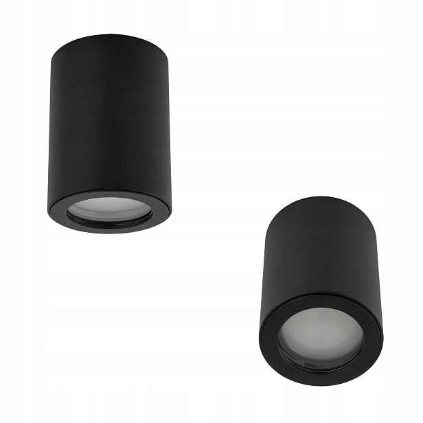 Tk Lighting Venkovní spotová trubková lampa Ligno černá s GU10 IP44 10933