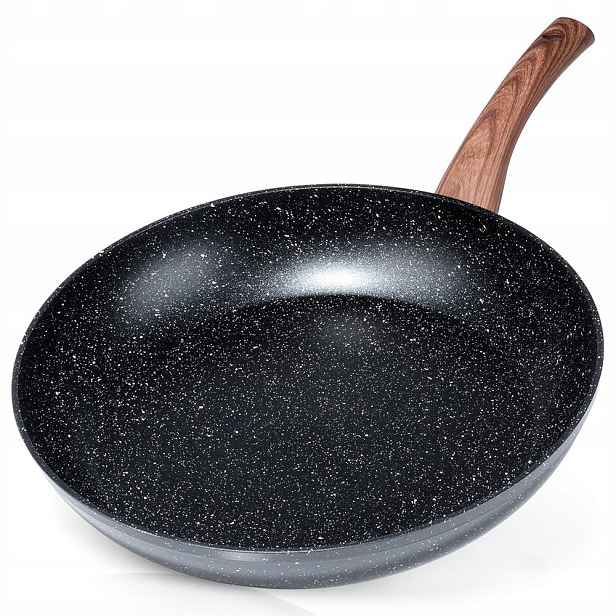 Granitová pánev Black&wood 32 cm