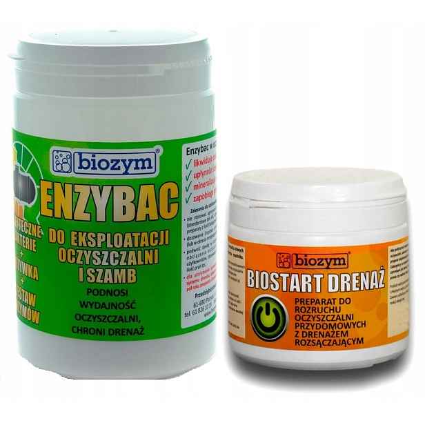 Sada BioStart Odvodnění Enzybac 1 kg bakterie