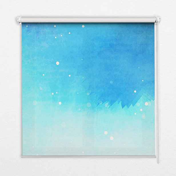 TULUP VNITŘNÍ roleta - okenní roleta - roleta - 70x140 cm - Severní polární záře
