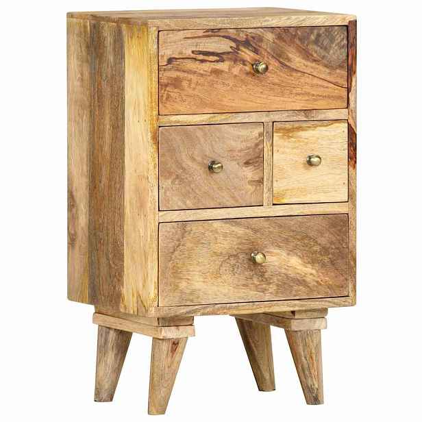 vidaXL Noční stolek 36 x 30 x 60 cm masivní mangovníkové dřevo