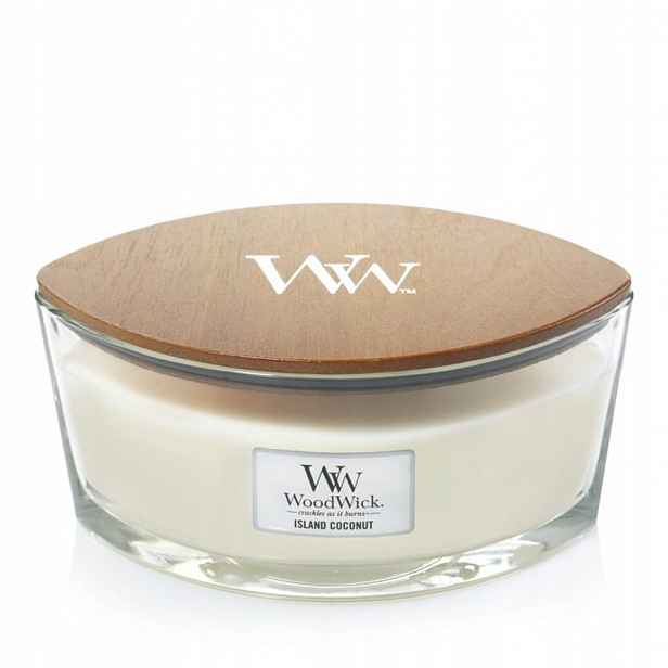 WoodWick Island Coconut Ww Trilogy svíčka Elipsa