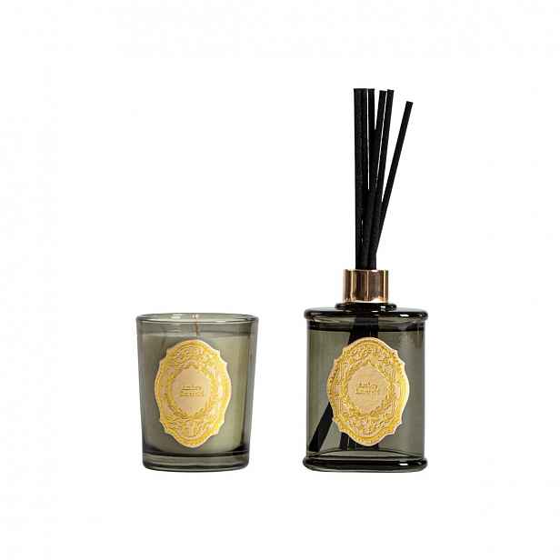 Sada vůní Ornaments Ambre Emerald 70 g 50 ml Homla
