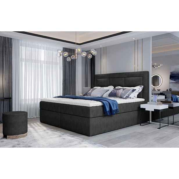 Boxspring Vivre Rozměr: 160 x 200 cm, látka: Dora 96