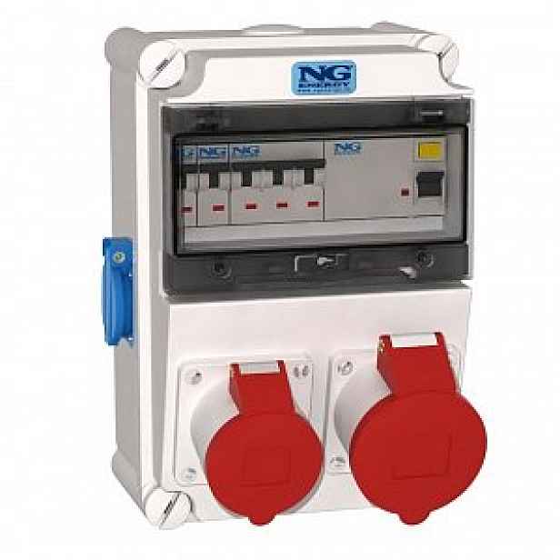 Kombinace zásuvková NG Energy SC 53 5624 E.01 2× 230 V 2× 400 V