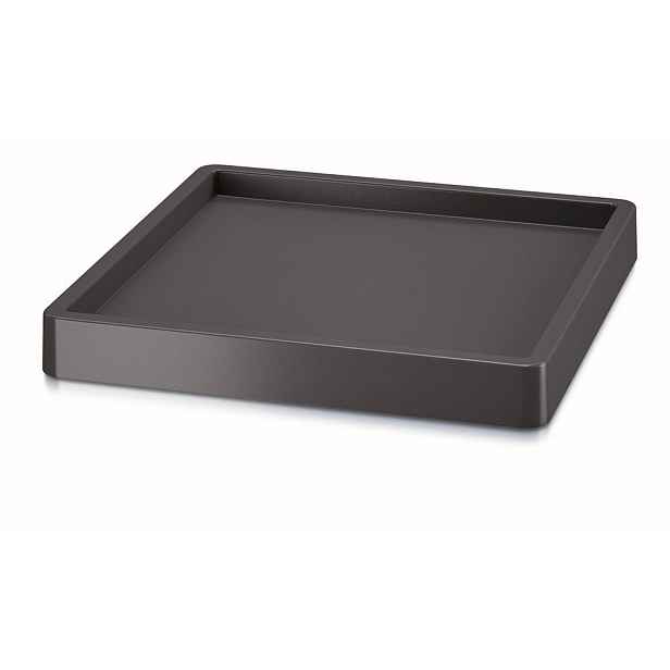 Prosperplast Pojízdná podložka Mobile Saucer Square antracit, varianta 36,6 cm