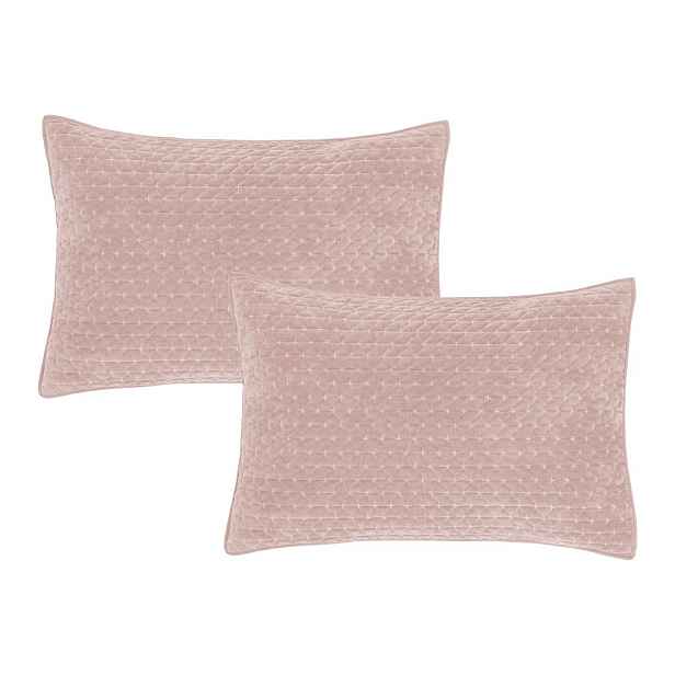 Povlaky na polštáře v sadě 2 ks 50x75 cm Attica Velvet Embroidered – Bianca