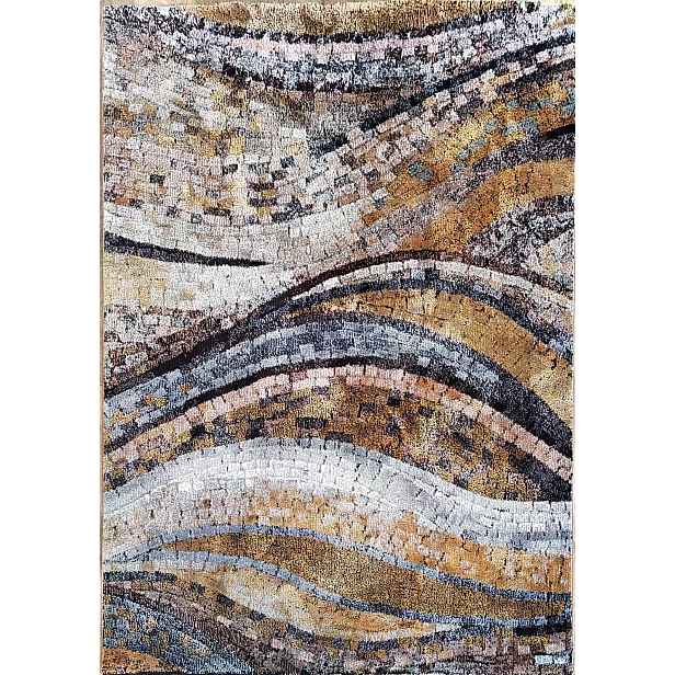 Exkluzivní koberec typu glamour s jemnými měkkými štětinami o rozměrech 160 x 220 cm