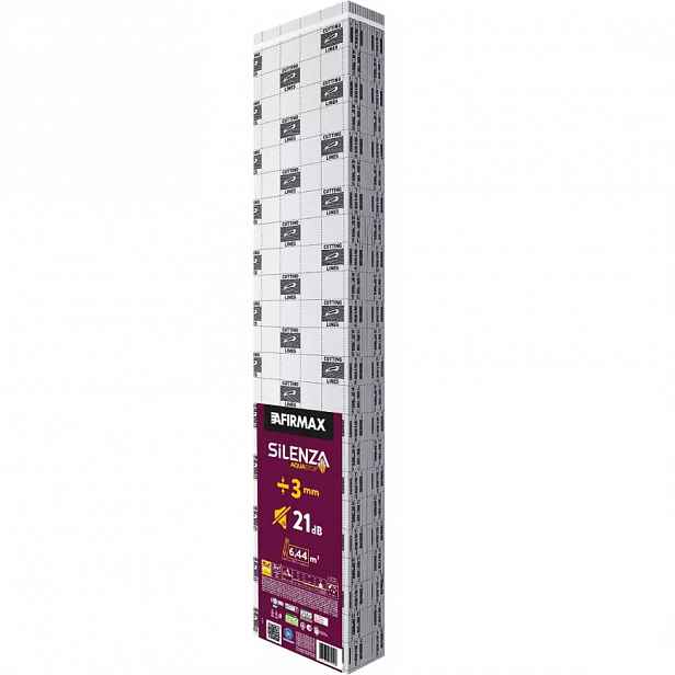 Podložka pro podlahy SILENZA AQUASTOP 3MM – 6,44m2