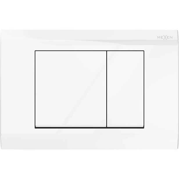 Mexen Fenix Air 01 pneumatické splachovací tlačítko, bílý lesk 6A0100