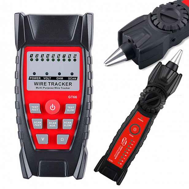 Vyhledávač Párů Kabelů Tester Síťových Kabelů Sonda