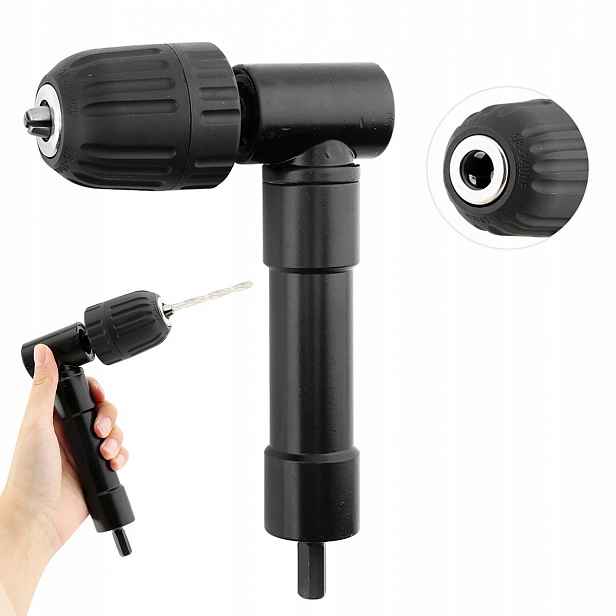 Úhlová Vrtací Násada S Úchytem 0.8-10 MM Graphite