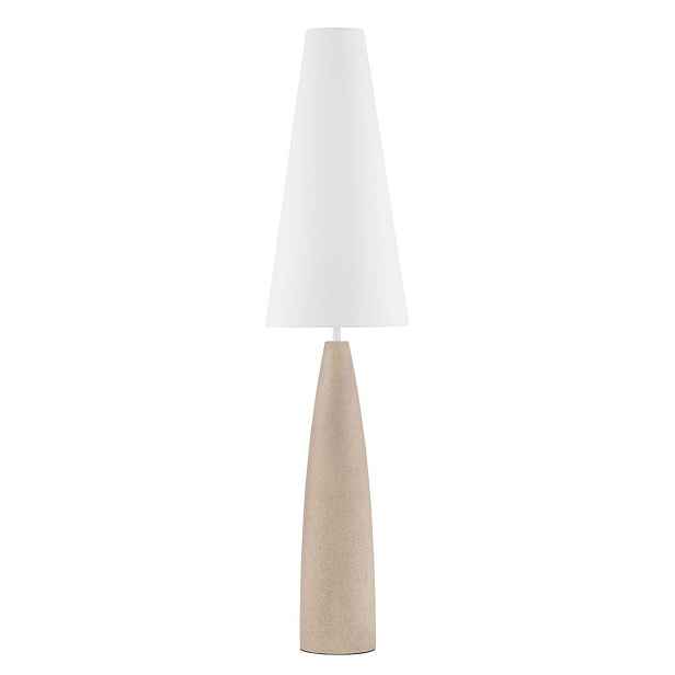 Bílá/krémová stojací lampa (výška 130 cm) Mizu – Nova Luce