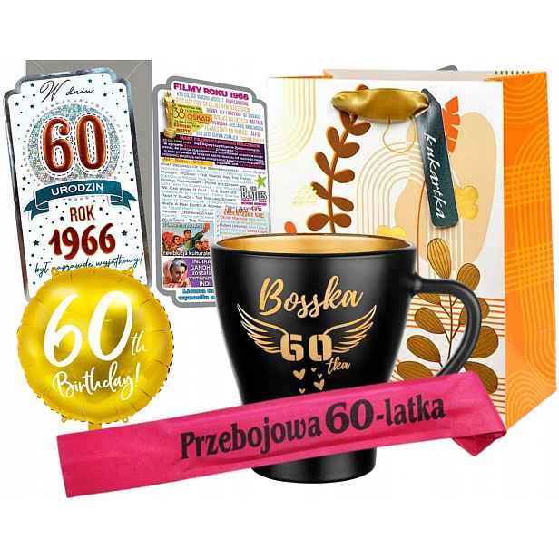 Dárek K 60. Narozeninám Pro Ni Máme manželky Ročník 1966 Set Hrnek Šerpa