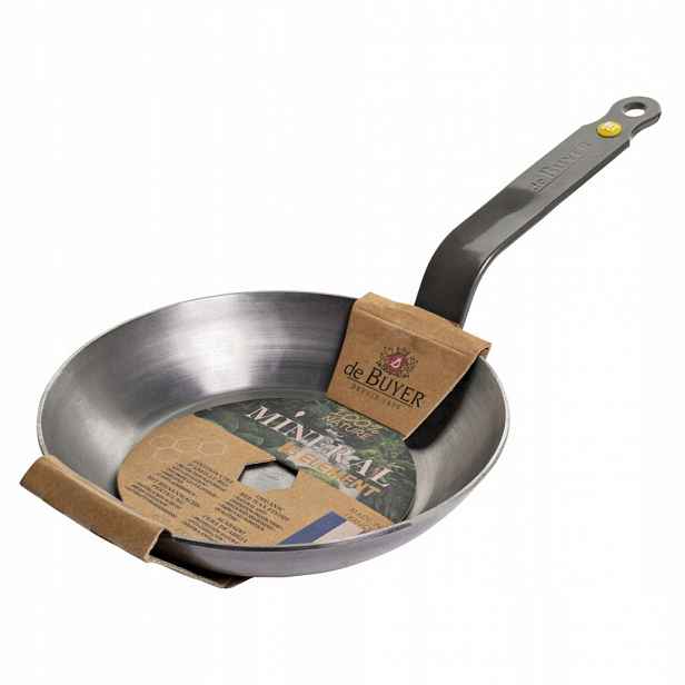 de Buyer Mineral B Element 20 cm – pánev z uhlíkové oceli, Francie