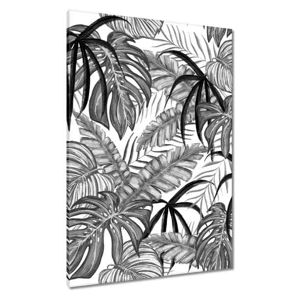 Obrazy 70x100 Monstera Zelený list