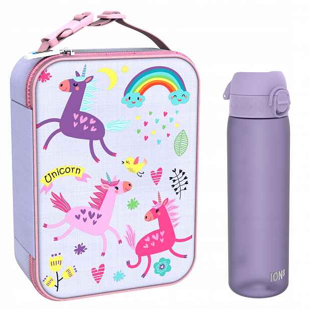 Lahev Na Pití 0,5 L Termotaška Na Lunch Bag Snídaňová Taška Snídaně Oběd ION8