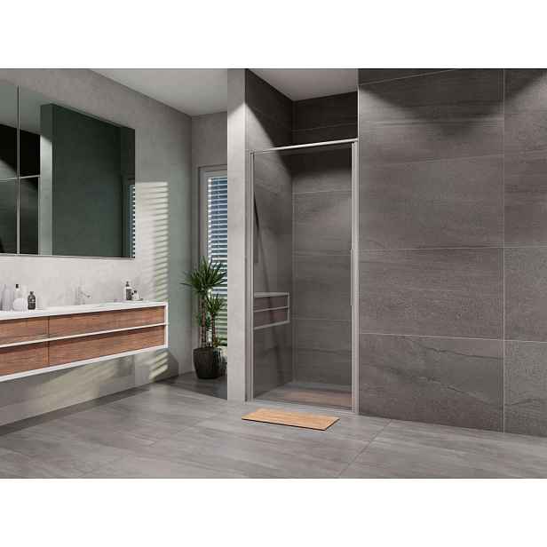 Lansanit LUX Slim Tadao - Sprchové dveře výklopné 100 cm, chrom/čiré sklo LAN03021