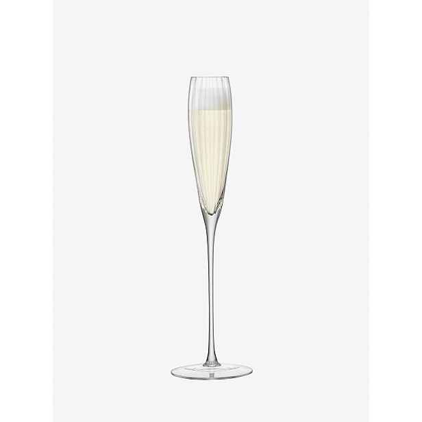 Sklenice na šampaňské, 165 ml, čirá, set 2ks - LSA International