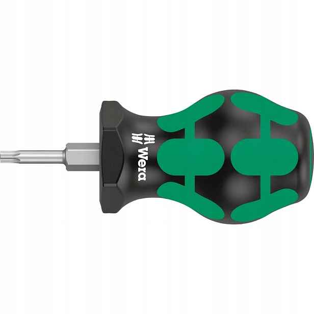 Šroubovák Stubby T10x25mm Wera (15 ks)