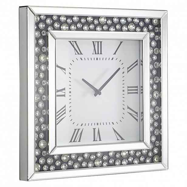 XXXLutz NÁSTĚNNÉ HODINY, černá, barvy stříbra, 50/50/5 cm Xora - 001047009403