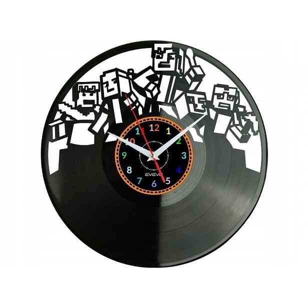 Video Hra Dárek Originální dekorace do domu Hodiny z vinylové desky