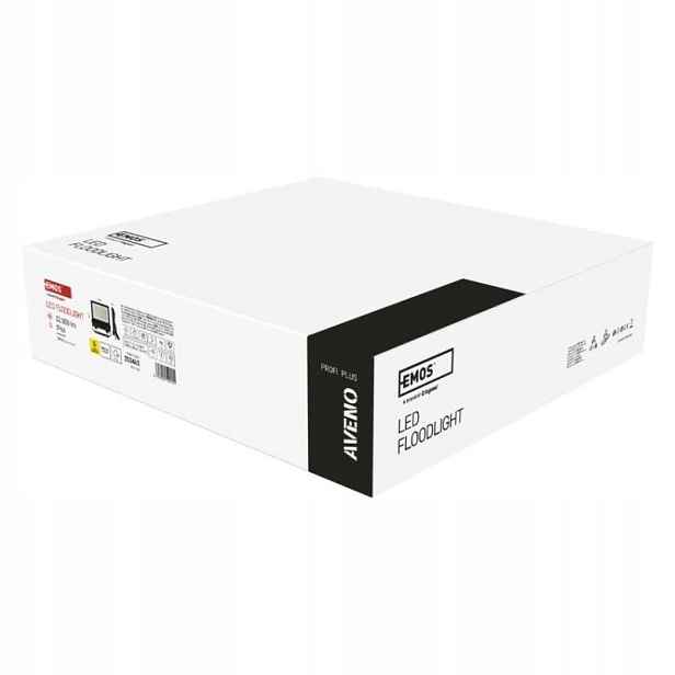 Led reflektor Aveno 200W, černý, neutrální bílá