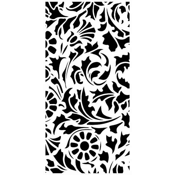 Omítací Šablona LuxBud Panel 34 pro ozdobné omítky 92 cm Dekor 3D Zeď