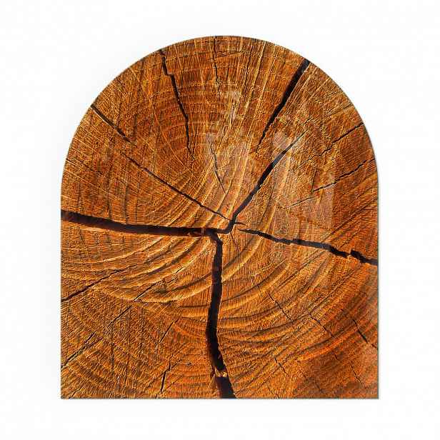 TULUP PODLOŽKA POD KRB 80x70 cm - Kresba dřeva v příčném řezu