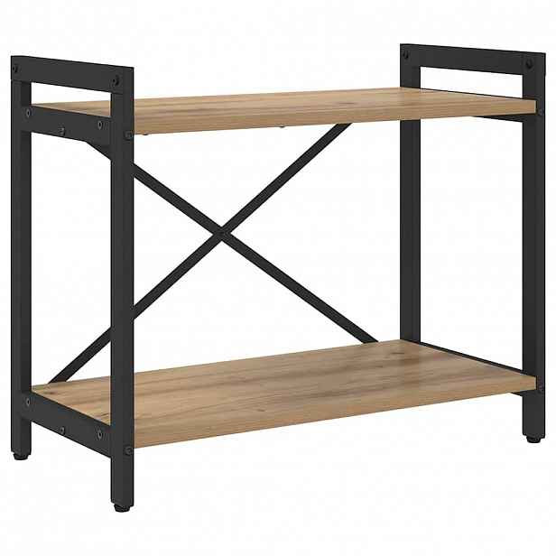 vidaXL Knihovna 60 x 30 x 50 cm Kompozitní dřevo Artisanový dub