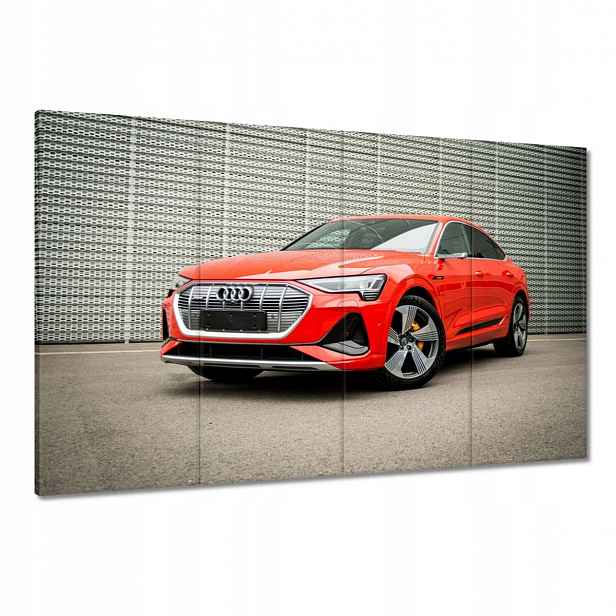 Obrazy 120x80 Červené Audi e-tron