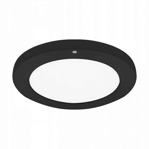 stropní svítidlo Led 24W Stropní Svítidlo Montáž Pod Omítku/nástěnný Senzorem Cct Černá