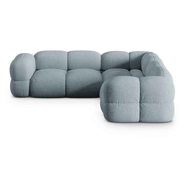 Světle modrá rohová pohovka Loretto – Cosmopolitan Design