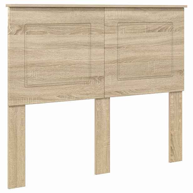 vidaXL Čelo postele Sonoma dub 100 cm Dřevěný materiál