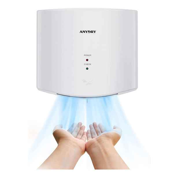 Automatická Sušička Rukou bezdotyková bílá nástěnná 1400W
