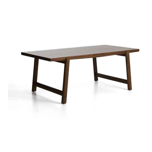 Zahradní jídelní stůl s deskou z akácie 100x200 cm Itani – Kave Home