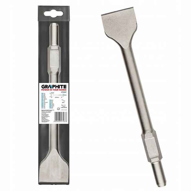 Dláto Hex 30 mm pro Betonu 75x400 mm 1 kus Graphite