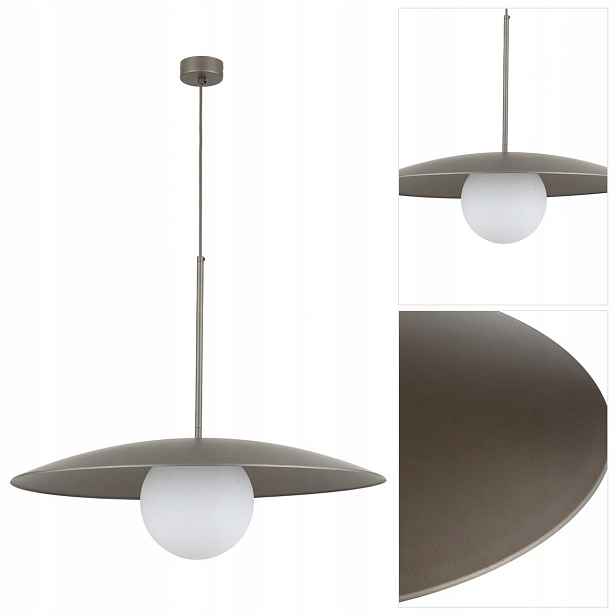 Hnědá závěsná lampa Slate má moderní atmosféru kuchyně Tk Lighting