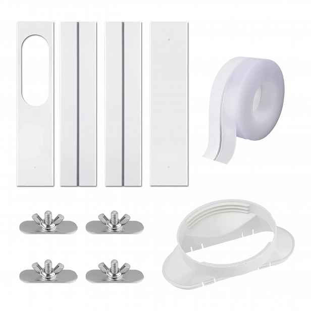 Okenní těsnění pro klimatizátor Sada Pvc Univerzální Bílá