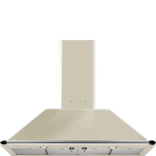 Smeg SMEG Komínový odsavač par Victoria, 110 cm, krémová KT110PE
