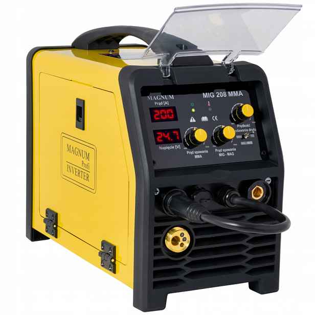 Svářečka Migomat Magnum Mig 208 Mma Tig Lift 230V 200A Flux Igbt Hliník