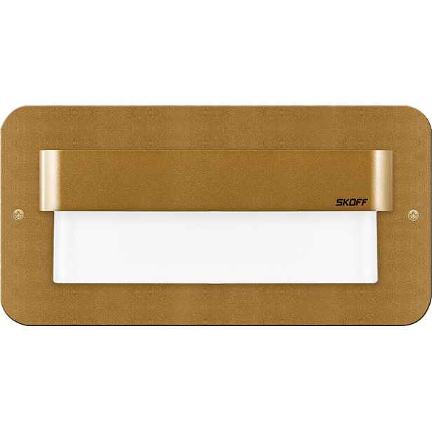 Svítidlo LED Skoff Salsa Max 1,6 W 4 000 K mosazná matná